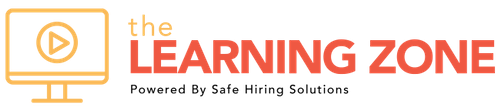 Learning Zone Powered by Safe Hiring Solutions - Horizontal Logo